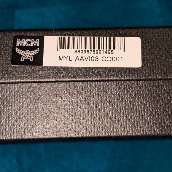 MCM Zip Wallet in Visetos Original New in Box - Picture 8 of 9